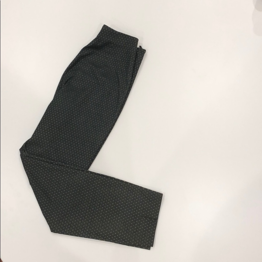 Cropped Charcoal Piazza Sempione pants